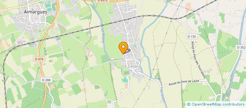 localisation de l'entreprise DANSE ET PASSION  LE CAILAR