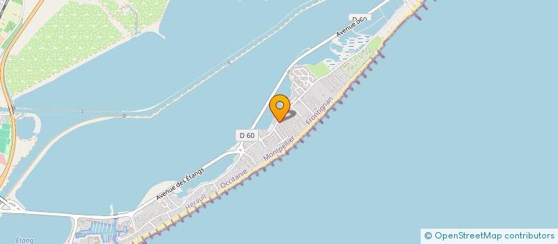 localisation de l'entreprise DANSE GRILL à FRONTIGNAN