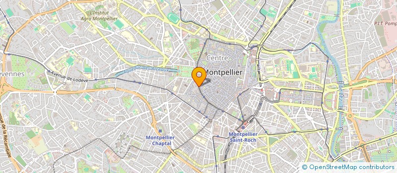 localisation de l'entreprise DANSE LA VIE à MONTPELLIER