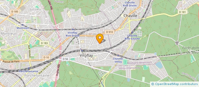 localisation de l'entreprise DANSE-MOI UNE HISTOIRE à VIROFLAY