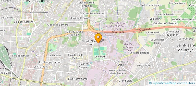 localisation de l'entreprise DANSE N GROOVE  ORLEANS