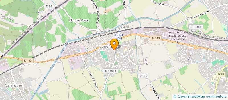 localisation de l'entreprise DANSE'N MUSIC  CAZILHAC