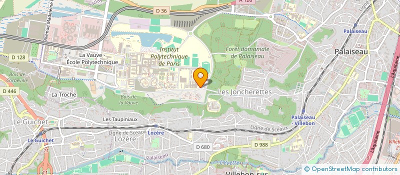 localisation de l'entreprise DANSE PARIS SACLAY à PALAISEAU