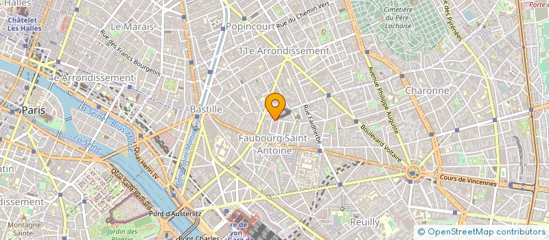 localisation de l'entreprise DANSE PILATES  PARIS