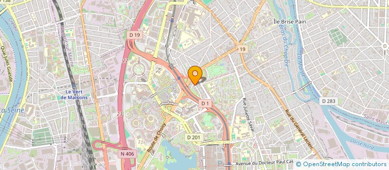 localisation de l'entreprise DANSE PRO ACADEMIE  CRETEIL