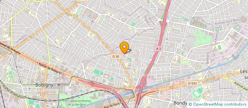 localisation de l'entreprise DANSE TROUVEE  BOBIGNY