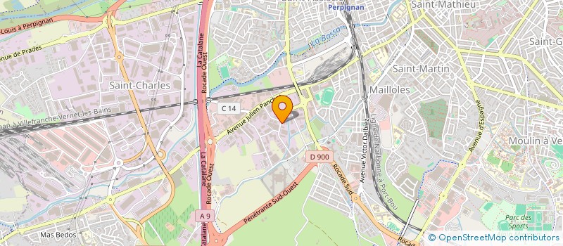 localisation de l'entreprise DANSECONMIGO  PERPIGNAN