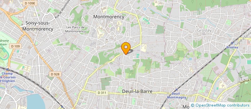 localisation de l'entreprise DANSELAN PARIS  DEUIL-LA-BARRE