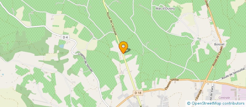 localisation de l'entreprise DANSENCORE  GAILLAC