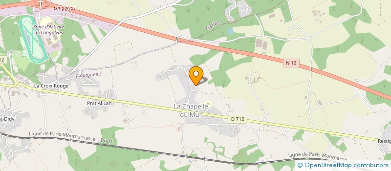 localisation de l'entreprise DANSERIEN PLOUIGNO  PLOUIGNEAU