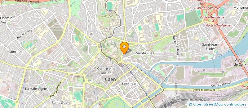 localisation de l'entreprise DANSES 4 ET 6 TEMPS à CAEN