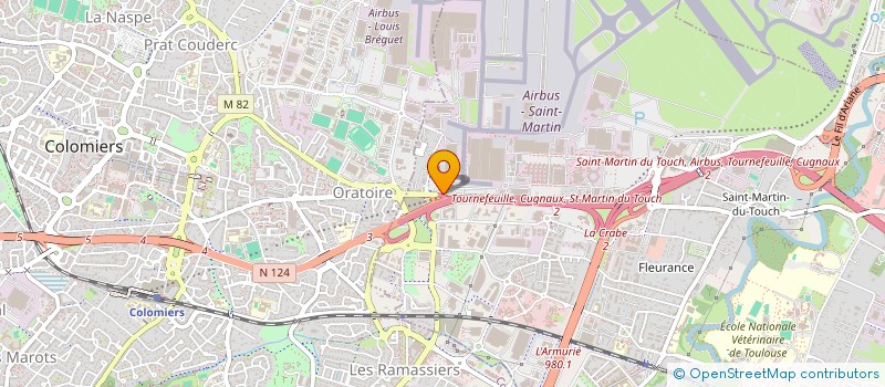 localisation de l'entreprise DANSES AVEC AILES à TOULOUSE