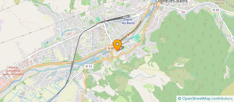 localisation de l'entreprise DANSES D'ICI ET D'AILLEURS à DIGNE-LES-BAINS