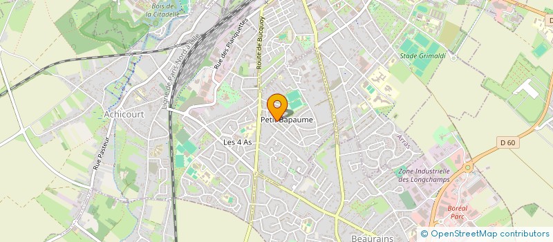 localisation de l'entreprise DANSES DE LOISIR ACHICOURT à ACHICOURT