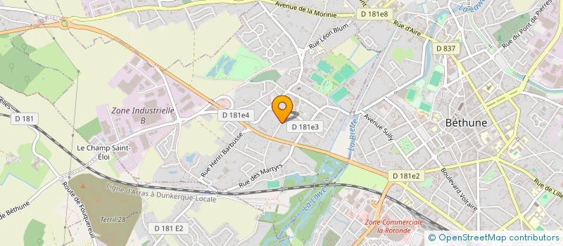 localisation de l'entreprise DANSES DE LOISIR DDLMR à ANNEZIN