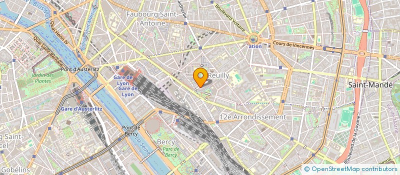 localisation de l'entreprise DANSES ET MOUVANCES  PARIS