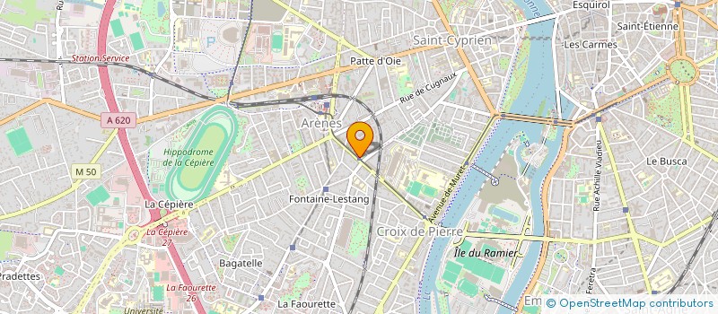 localisation de l'entreprise DANSES ET RYTHMES DU MONDE à TOULOUSE