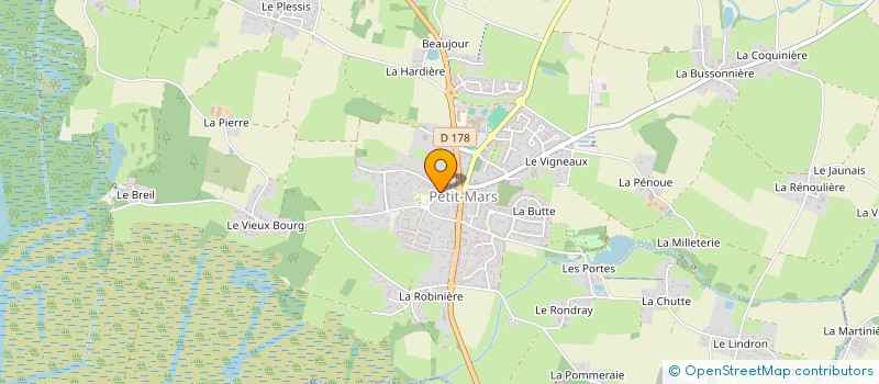 localisation de l'entreprise DANSES LOISIRS EVASION à PETIT-MARS