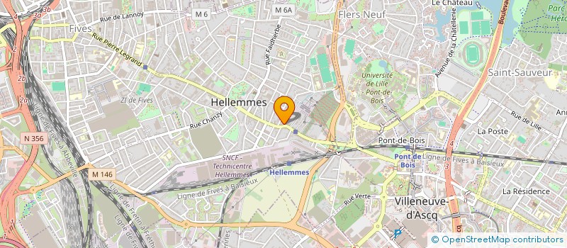 localisation de l'entreprise DANSET NORD DIGITAL à LILLE