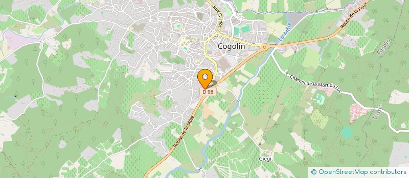 localisation de l'entreprise DANSETZAIDA  GRIMAUD