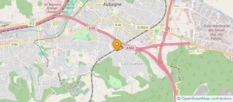 localisation de l'entreprise DANSEZ A AUBAGNE à AUBAGNE