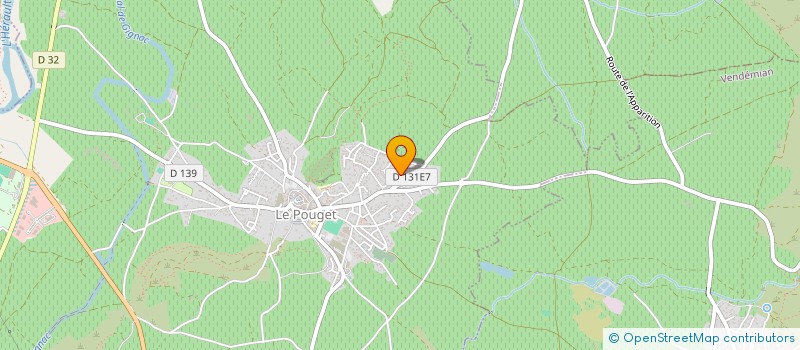 localisation de l'entreprise DANSEZ-VOUS  LE POUGET