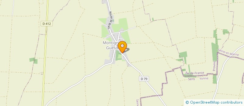 localisation de l'entreprise DANSEZ ZEN  MONTIGNY-LE-GUESDIER