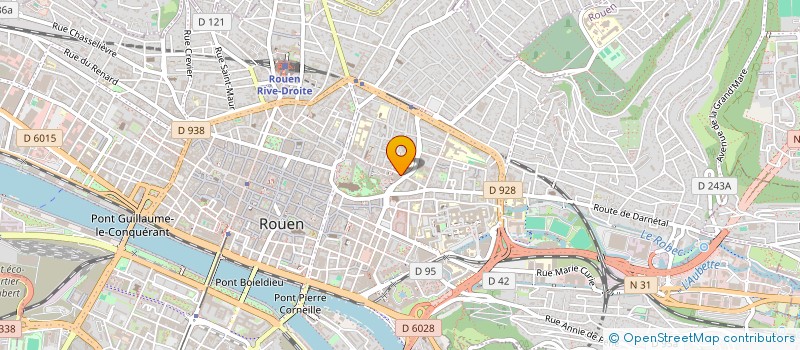 localisation de l'entreprise DANSIK à ROUEN