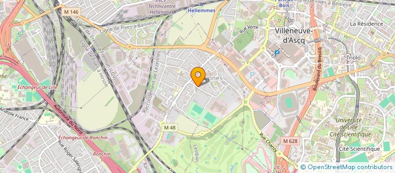 localisation de l'entreprise DANSLACIUDAD  LEZENNES