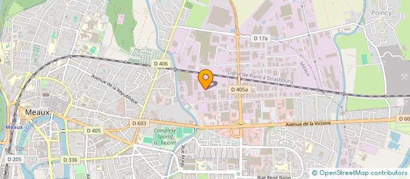 localisation de l'entreprise DANSOKO SECURITE PRIVEE à MEAUX