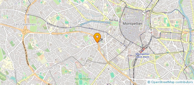 localisation de l'entreprise DANSOMANIA à MONTPELLIER