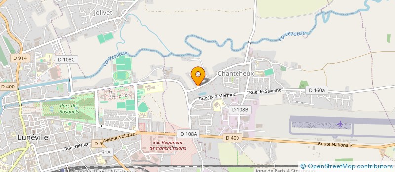 localisation de l'entreprise DANSONS A TOUT AGE  CHANTEHEUX