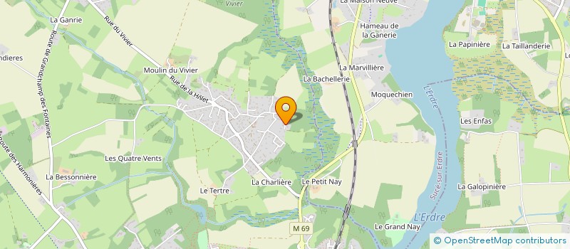 localisation de l'entreprise DANSONS MAINTENANT 44  LA CHAPELLE-SUR-ERDRE