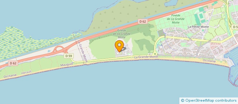 localisation de l'entreprise DANSONS MAINTENANT A LA GRANDE MOTTE  LA GRANDE-MOTTE