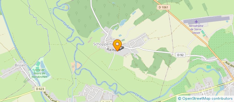 localisation de l'entreprise DANSONS POUR LA VIE  SCHOPPERTEN