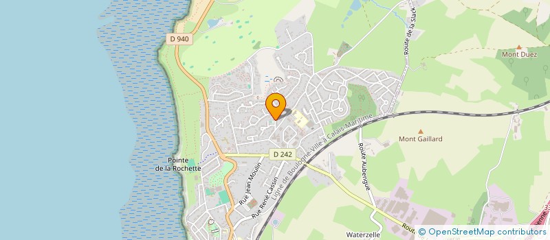 localisation de l'entreprise DANSONS SOUS LA PLUIE à WIMEREUX