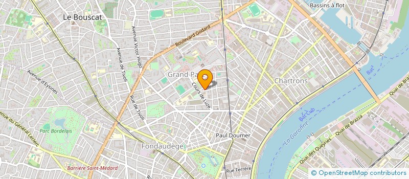 localisation de l'entreprise DANSONS SUR LES QUAIS à BORDEAUX