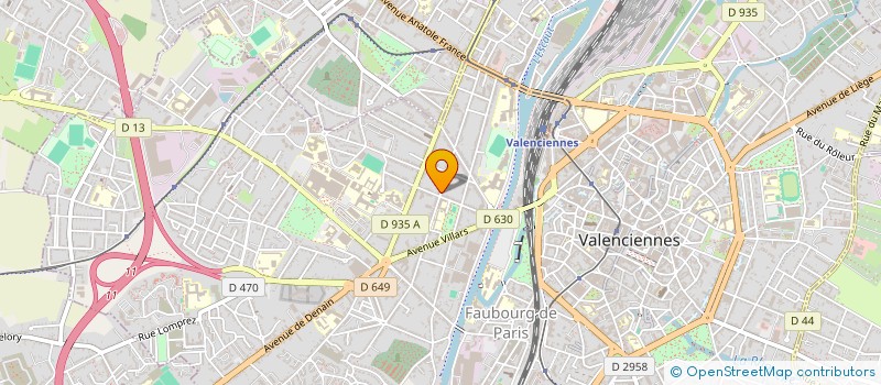 localisation de l'entreprise DANSYS  VALENCIENNES