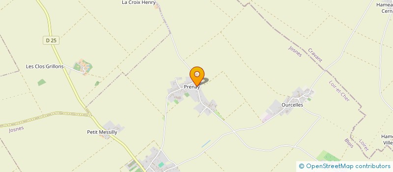 localisation de l'entreprise DANTAN  JOSNES