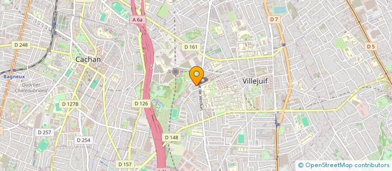 localisation de l'entreprise DANTE ARTMONEY à VILLEJUIF