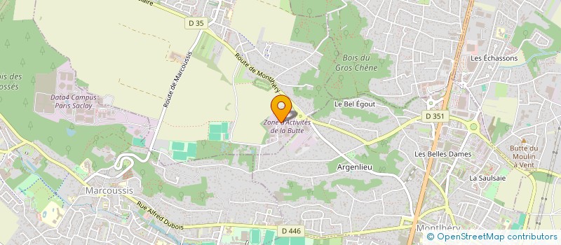 localisation de l'entreprise DANTEC DYNAMICS à NOZAY