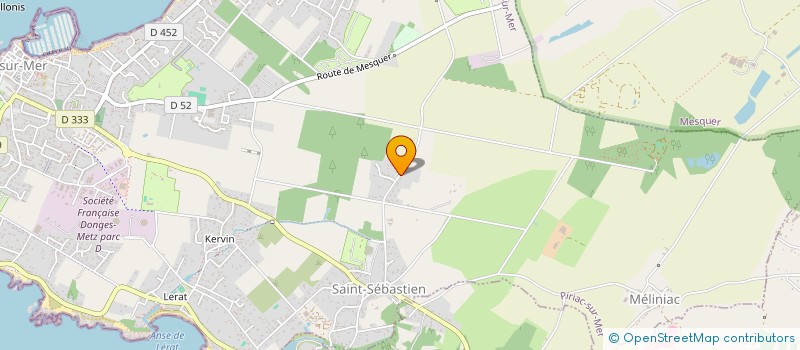 localisation de l'entreprise DANTES  PIRIAC-SUR-MER