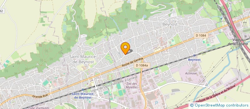 localisation de l'entreprise DANTES  BEYNOST