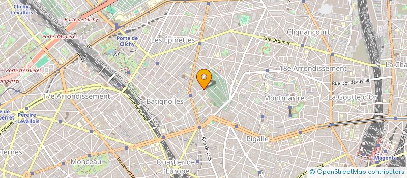 localisation de l'entreprise DANTHE  PARIS