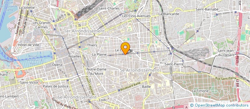 localisation de l'entreprise DANTINE à MARSEILLE