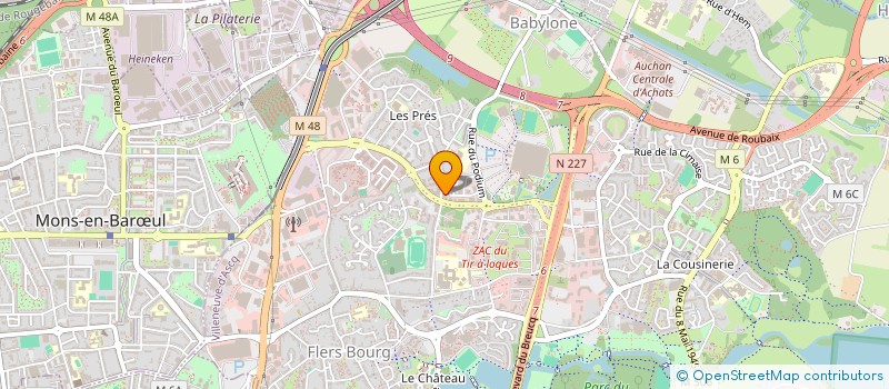 localisation de l'entreprise DANTO  VILLENEUVE-D'ASCQ