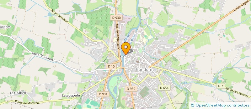 localisation de l'entreprise DANTO CLEMENTINE ET JEAN-GABRIEL  CONDOM