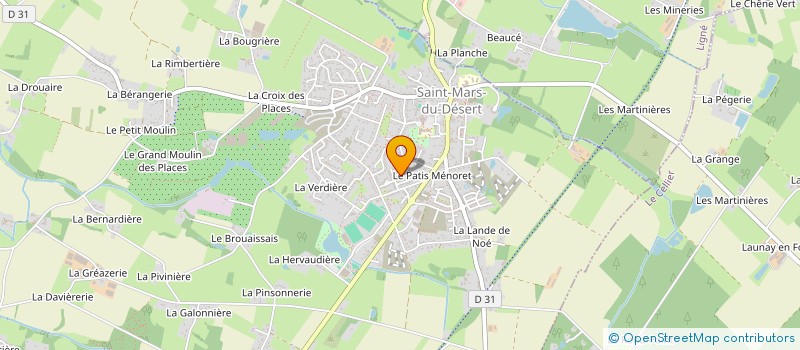 localisation de l'entreprise DANTOMCHOEUR : DEGENERESCENCES ANOMALIES NEUROLOGIQUES POUR TOM COMBATTONS HANDICAP, OEUVRONS ENSEMBLE UNIS RECHERCHE à SAINT-MARS-DU-DESERT