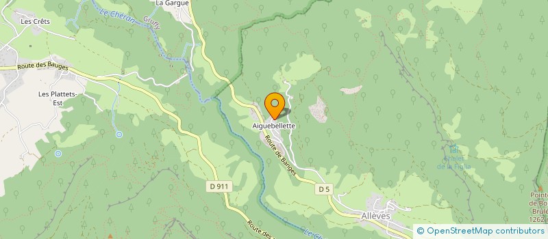 localisation de l'entreprise DANTON  ALLEVES