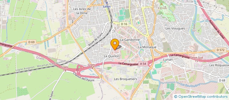 localisation de l'entreprise DANTON  SALON-DE-PROVENCE